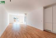 Lichtdurchflutete Erstbezugs-Wohnung mit großer Hof-Terrasse nahe Schönbrunn! Nahe Schönbrunn und mit inkludierter Küche!