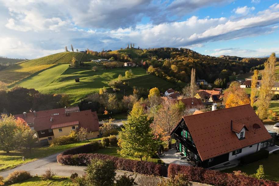 Stilvolles Wohnhaus mit Wellnessbereich, Weinkeller und Fernblick in Ratsch an der Weinstraße, Haus-kauf, 689.000,€, 8461 Leibnitz