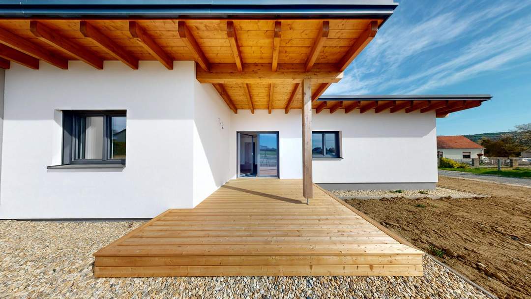 Erstbezug! Neubau! Bungalow! Barrierefreies Wohnen auf einer Ebene!