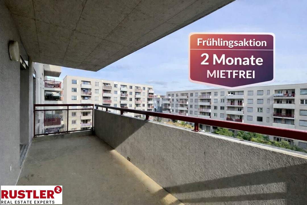 Special-Deal: 2 MONATE MIETFREI - 3-Zimmer-Wohnung mit Balkon