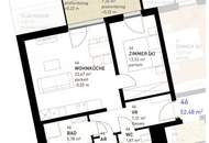 Wo der Feierabend draußen weitergeht – provisionsfreie 2-Zimmer-Wohnung in Aspern