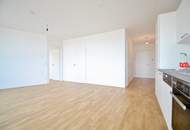 Sonnige 2 Zimmer Neubaumiete mit 26m² Terrasse u. Tiefgarage Nähe U3