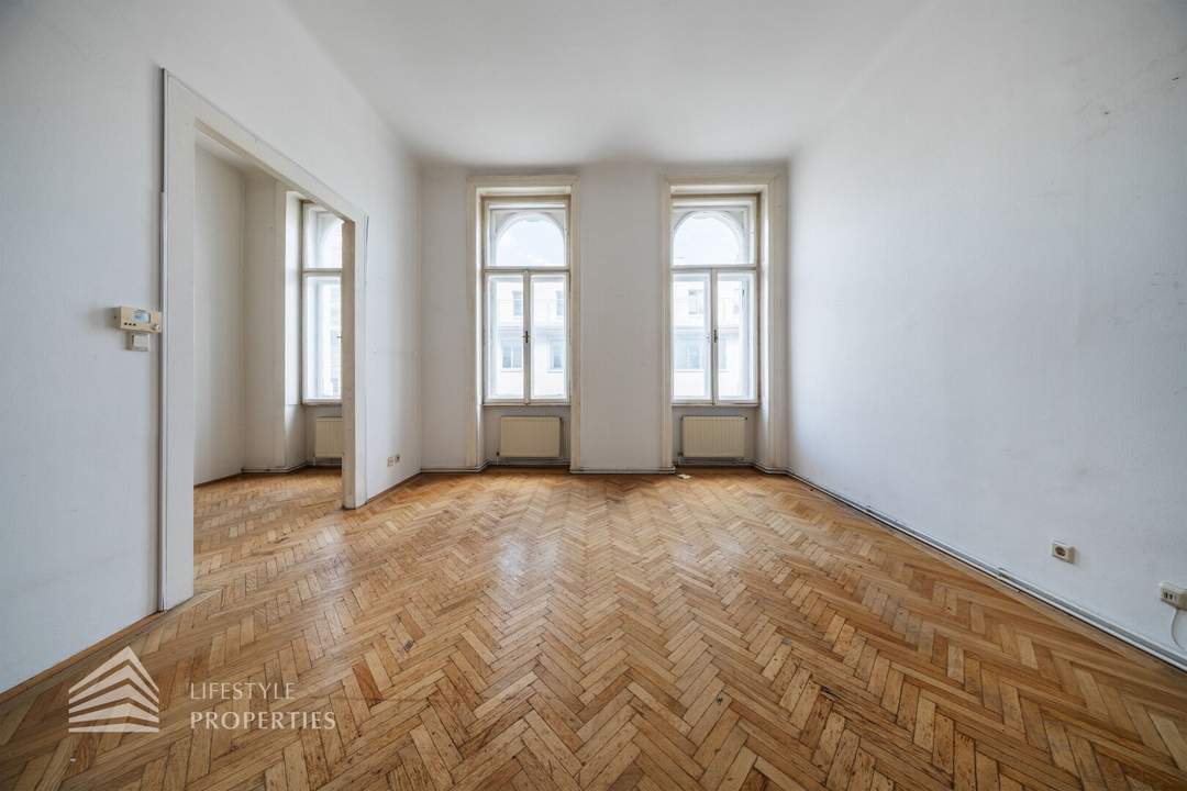 Sanierungsbedürftige 3-Zimmer Wohnung, Nähe Westbahnhof