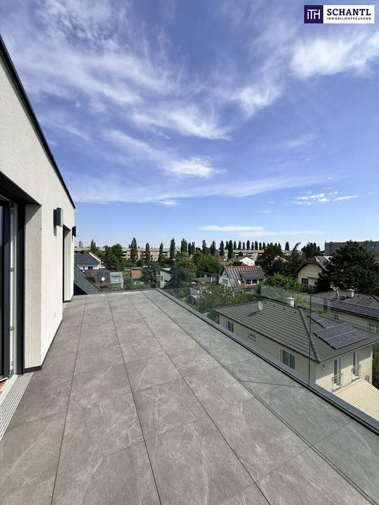 Provisionsfrei! Modernes Penthouse mit 5!!! Sonnenterrassen *Erstbezug *Deckenkühlung *Wasser-Wasser-Wärmepumpe *geräumige Wohnküche *exklusive und stylische Ausstattung *schlüsselfertig