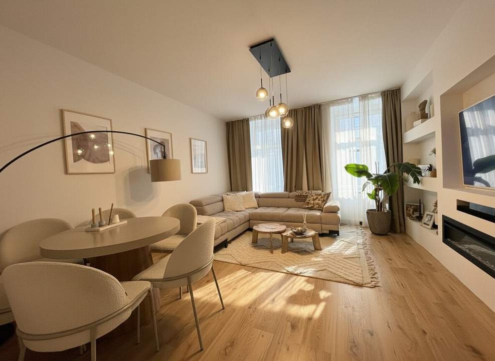 Selten am Markt: Exklusive Designerwohnung mit Sonnenterrasse – voll möbliert & bezugsbereit !