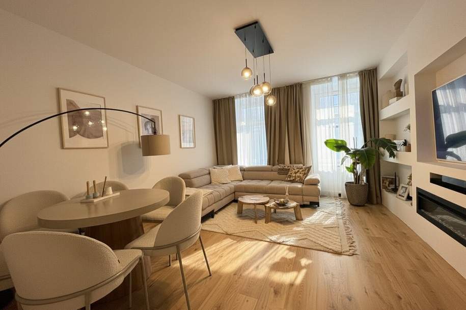 Selten am Markt: Exklusive Designerwohnung mit Sonnenterrasse – voll möbliert & bezugsbereit !, Wohnung-kauf, 359.000,€, 1180 Wien 17., Hernals