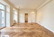 Wohnen beim Schloss Belvedere: 3-Zimmer Erstbezug im Stilaltbau mit Balkon