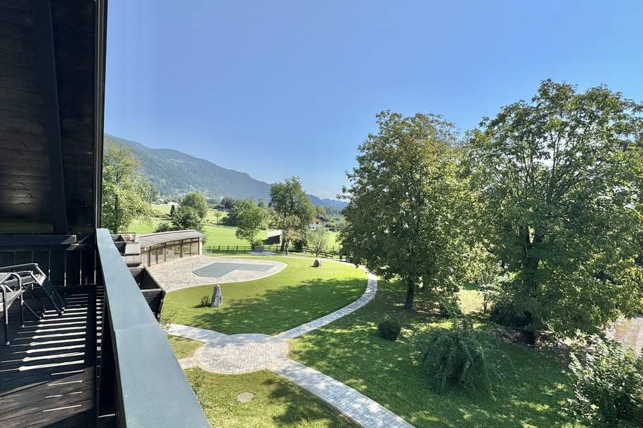 Bodensdorf am Ossiachersee: besondere 2-ZI-Dachgeschoss Wohnung mit Balkon, allgemein XL SPA & Pool, Wohnung-kauf, 336.000,€, 9551 Feldkirchen