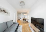 Helles 2-Zimmer-Apartment im 18. Stock mit Südbalkon – voll möbliert, all-inclusive | 1030 Wien