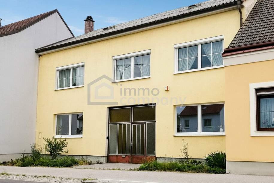 Platz ohne Ende - MEHRFAMILIENHAUS - EFH mit Einliegerwohnung &amp; Nebengebäuden!, Haus-kauf, 557.000,€, 2460 Bruck an der Leitha