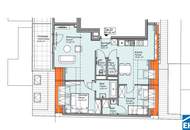 Wohntraum nahe dem Floridsdorfer Wasserpark - wunderschöne 3 Zimmerwohnung mit Freifläche