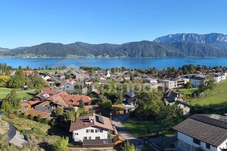 Traumgrundstück in Nußdorf am Attersee – Wohnen mit einzigartigem See- und Gebirgspanorama, Grund und Boden-kauf, 799.000,€, 4865 Vöcklabruck