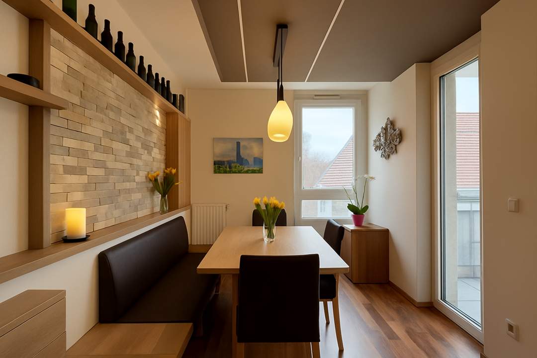 Neubau mit Lebensqualität – 3 Zimmer und Loggia in Meidlinger Ruhelage