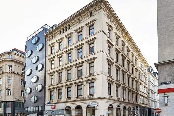 Eleganz im Herzen Wiens: Erstklassige Geschäftsfläche am Bauernmarkt zu mieten, Gewerbeobjekt-miete, 6.887,44,€, 1010 Wien 1., Innere Stadt