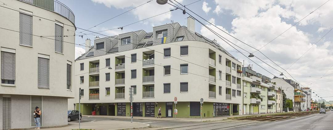 2-Zimmer-Wohnung Neubau inkl 4,75m² Loggia und Kellerabteil /AR26 Top 28/ wird ohne Küche vermietet!