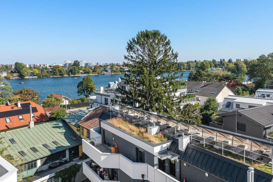 Hier wird die ALTE DONAU zum Panorama! Was für ein Ausblick., Wohnung-kauf, 955.000,€, 1220 Wien 22., Donaustadt