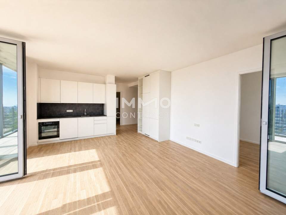 DC2 Tower: 39qm Loggia Erstbezug - SKY RESIDENCES
