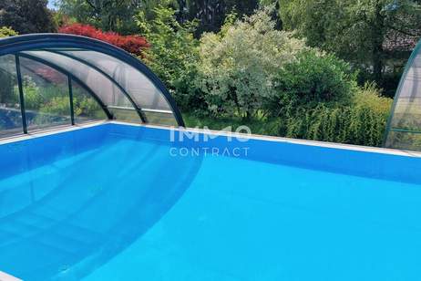 STIFTINGTAL NAHE LKH SCHÖNER GEPFLEGTER BUNGALOW MIT SWIMMINGPOOL IN RUHIGER SONNIGER LAGE, Haus-kauf, 875.000,€, 8010 Graz(Stadt)