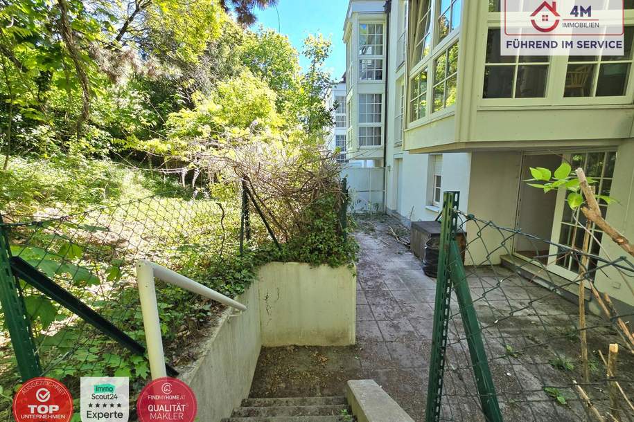 Charmante 3-Zimmer Terrassenwohnung mit großzüzigem Privatgarten und Garage in der Gersthoferstraße, Wohnung-kauf, 570.000,€, 1180 Wien 17., Hernals