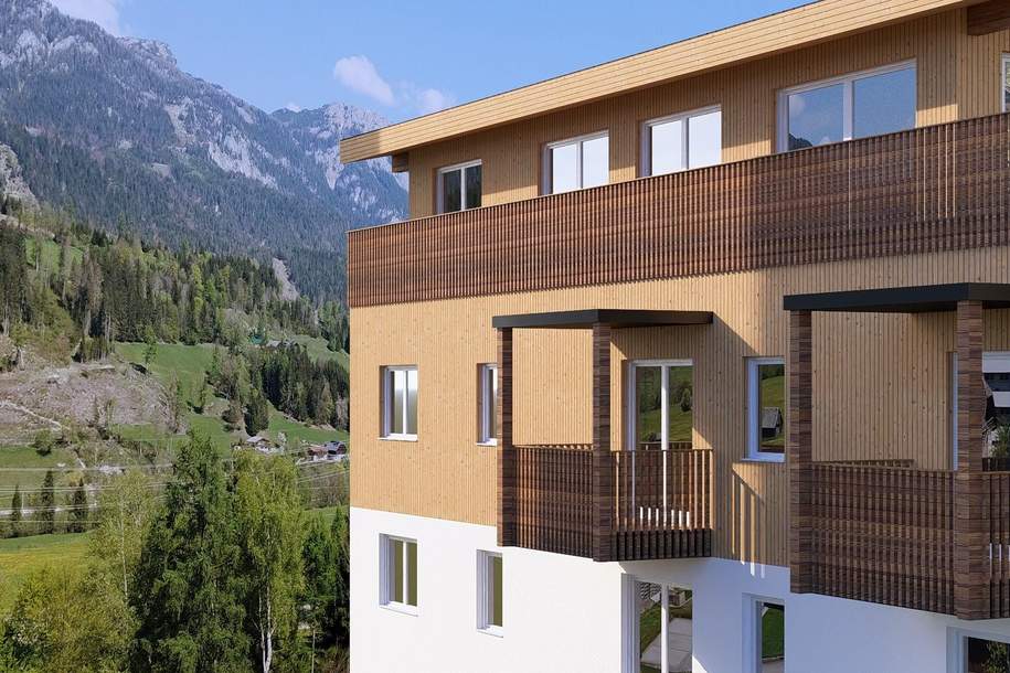 Wohnung mit großem Balkon in Haus im Ennstal!, Wohnung-kauf, 523.520,€, 8967 Liezen