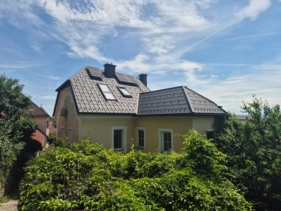 Charakteristisches Markthaus im Stadtzentrum