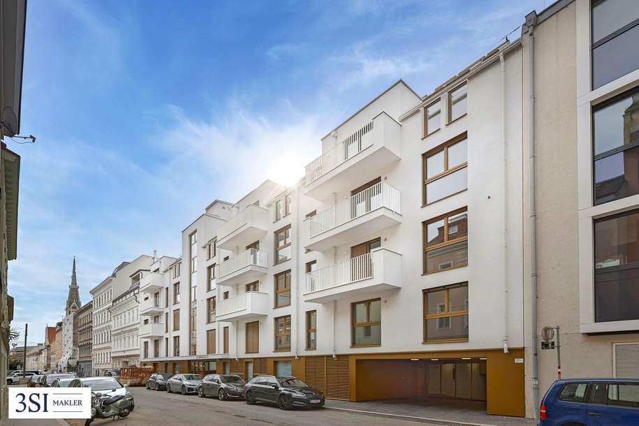2-Zimmer Neubau-Erstbezug mit Balkon in Hofruhelage - hochwertige Vollausstattung, Wohnung-miete, 1.144,05,€, 1180 Wien 18., Währing