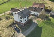 SANIERUNG 2025: Geräumiges Einfamilienhaus mit angeschlossener Kleinlandwirtschaft (Neben- und Stallgebäude) mit ca. 2.700 m² Grund