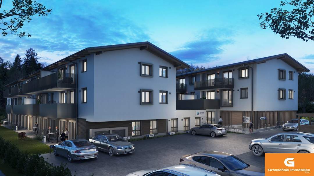Neue Gewerbeflächen im Erdgeschoss Nahe Bergheim - Baurecht