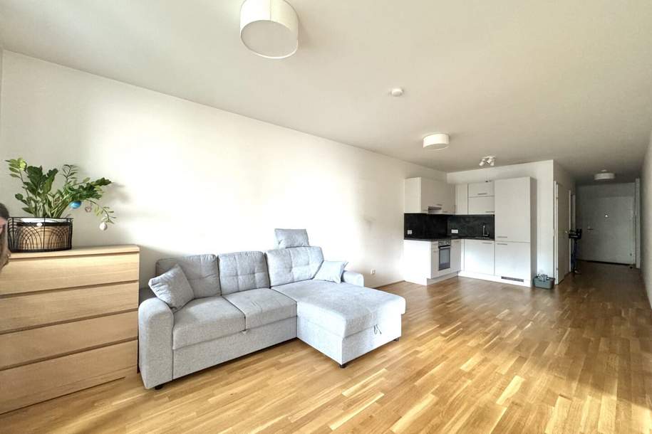 3-Zimmer mit Loggia in Ruhelage, Wohnung-miete, 1.499,01,€, 1220 Wien 22., Donaustadt
