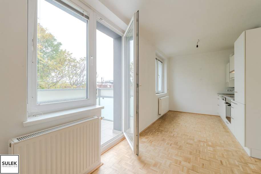 Perfekt aufgeteilte Zwei-Zimmer-Wohnung mit sonnigem Balkon in Penzing; ab Mai, Wohnung-miete, 950,00,€, 1140 Wien 14., Penzing