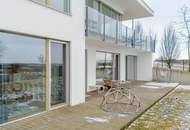 Eine Cuvée-Perle in West-Hanglage mit Blick auf den Thermenort, den Waldrand im Rücken