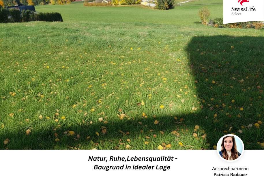 Traumgrundstück mit Seltenheitswert zwischen Fuschlsee und Mozartstadt, Grund und Boden-kauf, 549.000,€, 5322 Salzburg-Umgebung