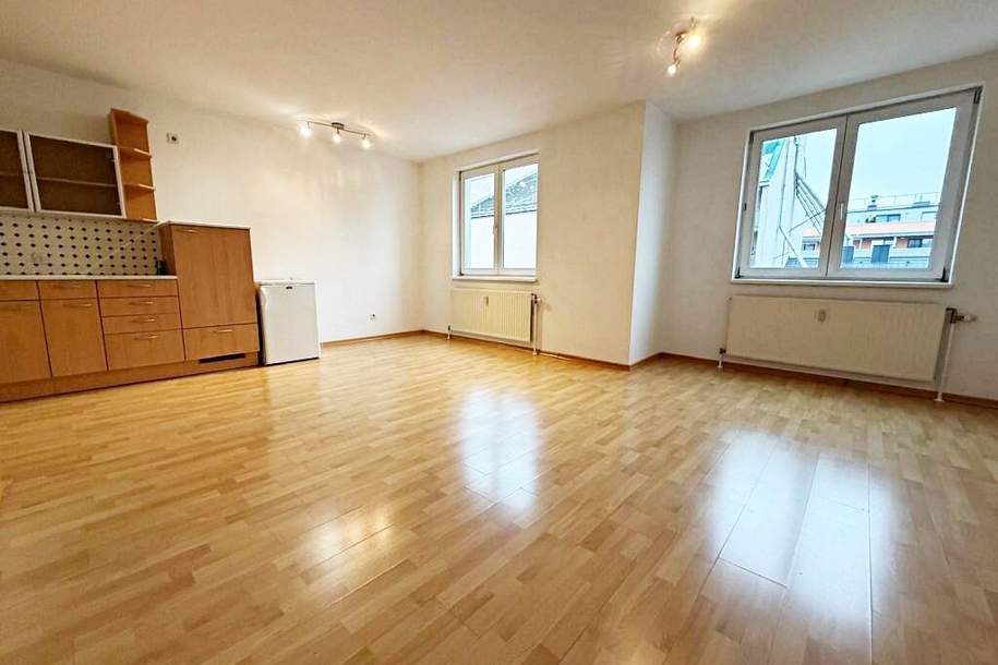 NEILREICHGASSE, sonnige 43 m2 Neubau, Einzelwohnraum, Küche, Duschbad, Parketten, 5. Liftstock, Hofruhelage, Wohnung-miete, 697,26,€, 1100 Wien 10., Favoriten