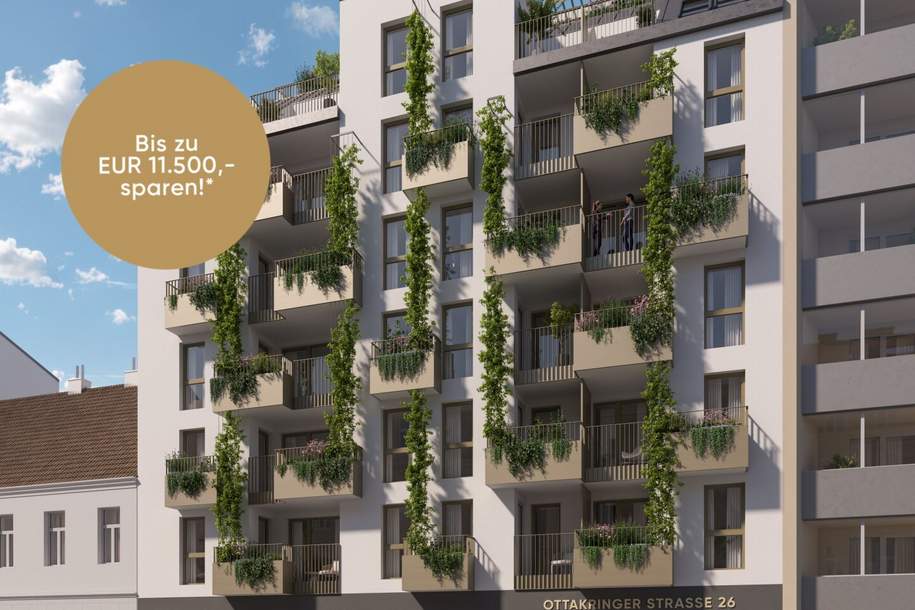 Grüne Kapitalanlage – Nachhaltige Eigentumswohnungen beim Yppenplatz!, Wohnung-kauf, 247.900,€, 1170 Wien 17., Hernals