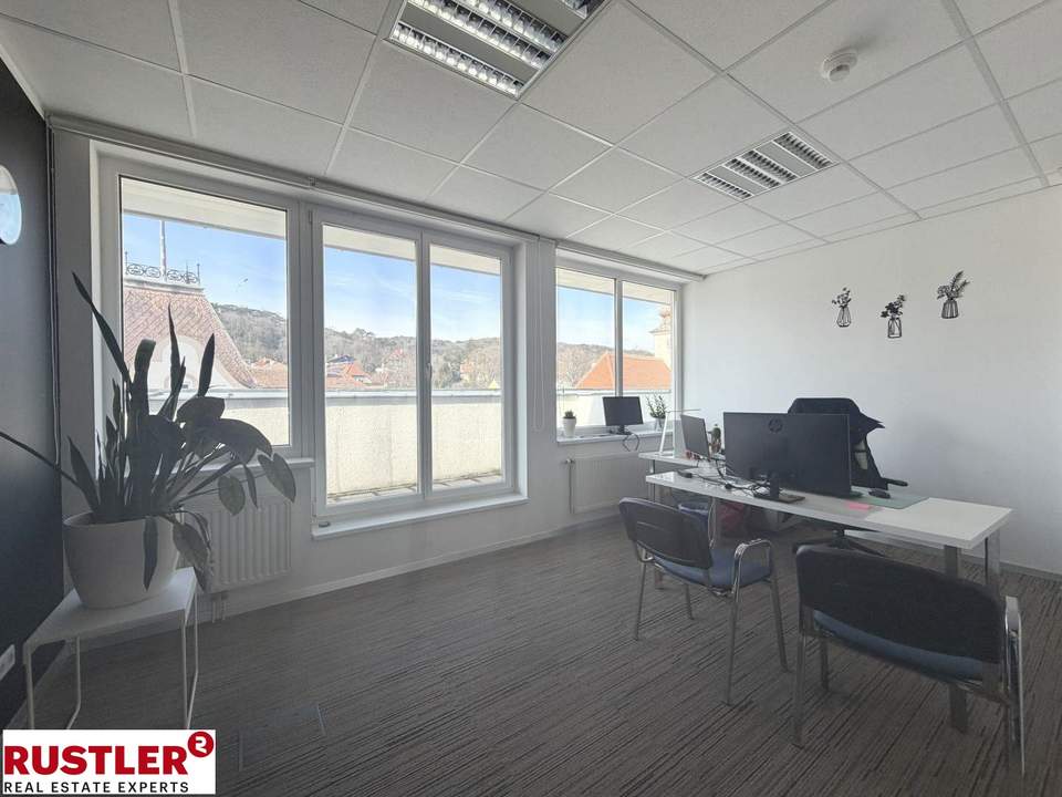 Arbeiten im Herzen der Mödlinger Altstadt - Stilvolles Dachgeschossbüro!