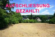 Baugrundstück in zentraler Ruhelage in Pressbaum - Aufschließung schon bezahlt!