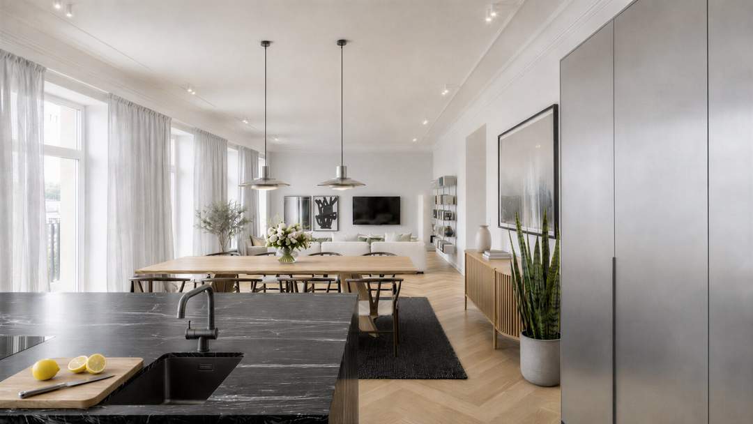 Exklusive Altbau-Eleganz | Über 200 m² luxuriöser Wohnkomfort