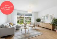 PROVISIONSFREI! Ideal geplante 2-Zimmer-Gartenwohnung | Abstellraum, Privatsphäre | Bezugsfertig