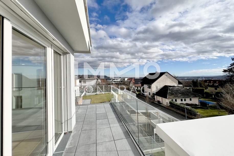 KREMSER WOHNDOMIZIL 3Zi- 100qm -Penthouse -Eigentum, Lift, Tiefgarage, in beliebter Grünruhelage, Wohnung-kauf, 830.000,€, 3500 Krems an der Donau(Stadt)