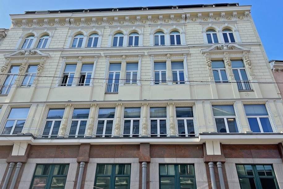 Flexible Gewerbefläche mit 3 Parkplätzen + Lager in Bestlage von Margareten!, Gewerbeobjekt-kauf, 1.750.000,€, 1050 Wien 5., Margareten