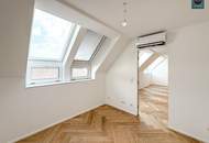 Elevate 1090 – Erstbezug: Luxus Dachgeschoss - Maisonette Wohnung (klimatisiert) mit 1 Balkon und 1 Terrasse nahe U6 Alser Straße, AKH!