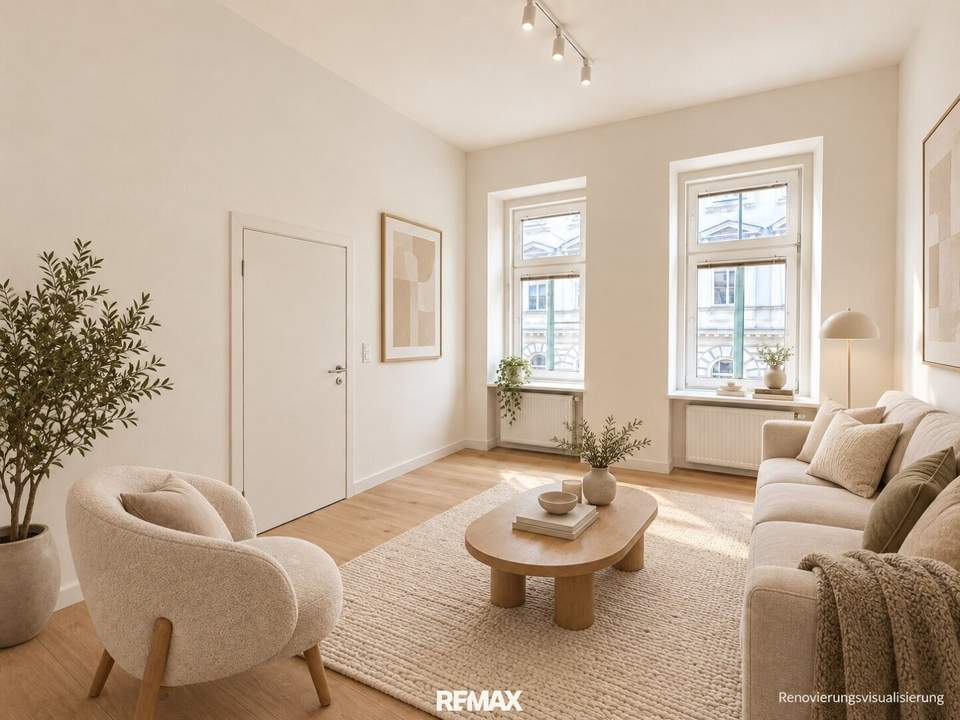 "Altbau trifft Wohnidee – 2 Zimmer mit Potenzial bei der U3!"