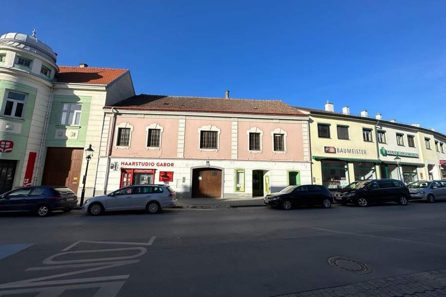 Bestandsfreies Stadthaus mit viel Potenzial, Gewerbeobjekt-kauf, 235.000,€, 3580 Horn