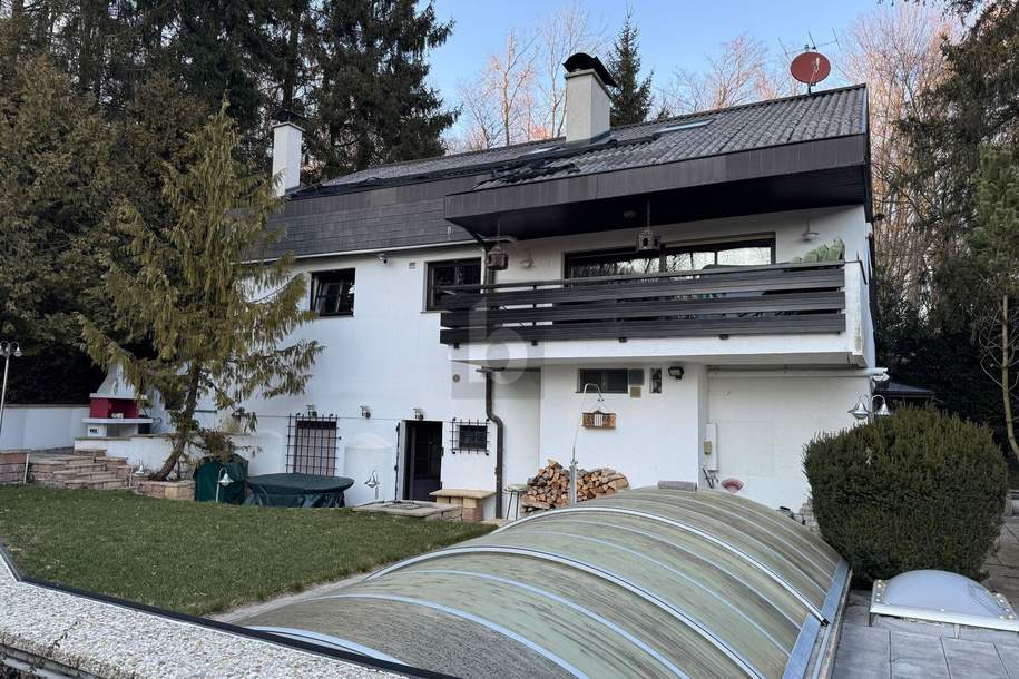 PRIVATSPHÄRE PUR! LANDHAUS-STIL NAHE DEM WALD MIT POOL - PREIS VB!, Haus-kauf, 3001 Sankt Pölten(Land)