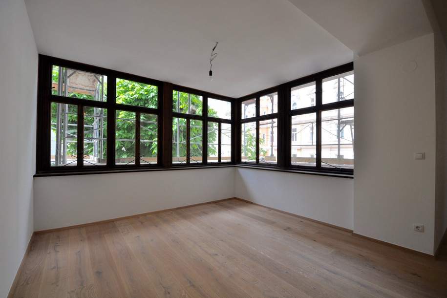 Moderne 3-Zimmer-Wohnung mit charmantem Wintergarten in traumhafter Liegenschaft!, Wohnung-miete, 2.125,76,€, 1050 Wien 5., Margareten