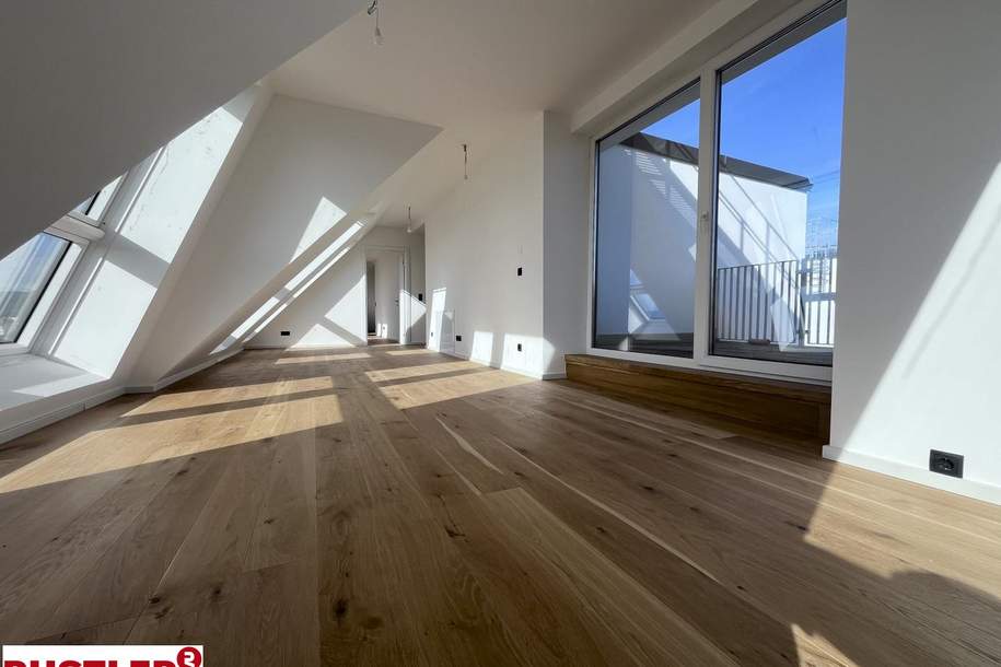 Einzigartiger Fernblick | Erstbezug mit Dachterrase | Wohnen am Park- klimatisiert, Wohnung-kauf, 879.000,€, 1150 Wien 15., Rudolfsheim-Fünfhaus