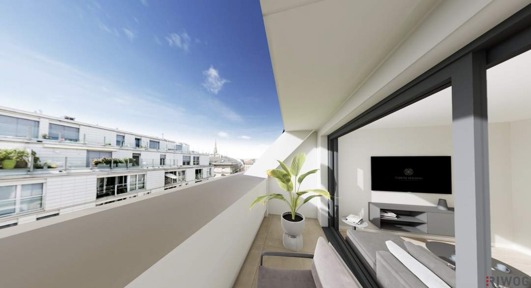 Wohnen zwischen Stadtpark und Prater | DG-ERSTBEZUG mit LOGGIA | West-Ausrichtung | Für Eigennutzer oder Anleger | JETZT VR-Tour buchen