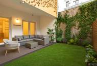 GARDEN IN THE CITY - ENTZÜCKENDE GARTENWOHNUNG MIT TERRASSE - TEILMÖBLIERT UND KOMPLETTKÜCHE - NÄHE MARIAHILFER STRASSE - SOFORT BEZIEHBAR