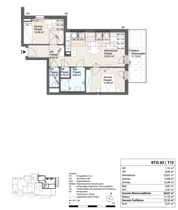 Neues Projekt in der Schwarzelackenau beim Marchfeldkanal - noch 18 Einheiten verfügbar!