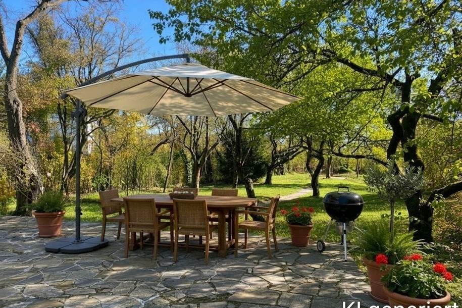 € 1.050.000 für 1.020 m² Grundstück bei Burg Liechtenstein: Haus in Traumlage STOJANSTRASSE mit wunderschönem Garten!, Haus-kauf, 1.050.000,€, 2344 Mödling